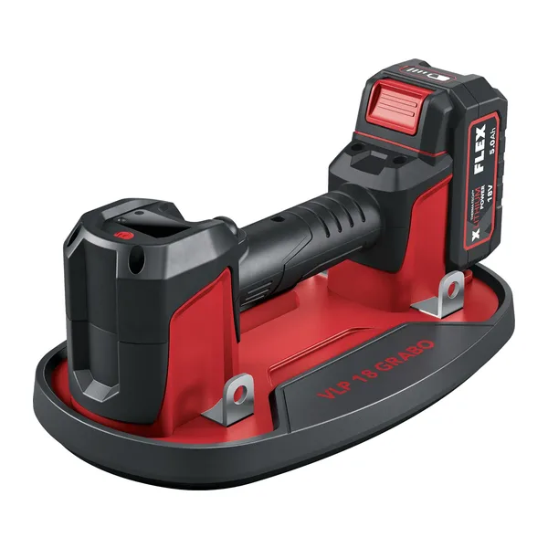 The red and black FLEX VLP 18 GRABO lifter