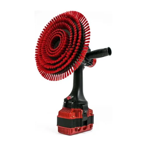 Nemo hull cleaner with a round brush